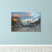 Wintermarke Leinwanddruck (Insitu (Holzboden))