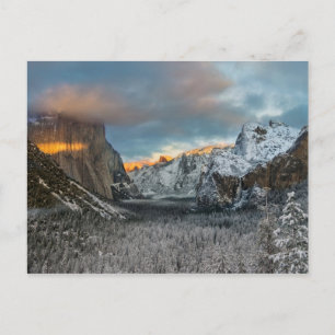 Wintermarke Postkarte