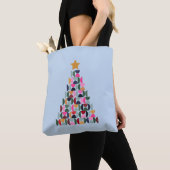 Wintermarkt 10 farbenfroher Weihnachtsbaum Tasche (Von Nahem)