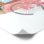 Wintermärsche, ein gemütlicher Coffee Shop im Schn Poster (Ecke)