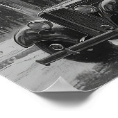 Wintermärsche in Paris Poster (Ecke)