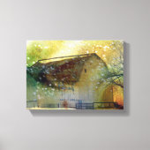 Wintermauer Leinwanddruck (Vorderseite)