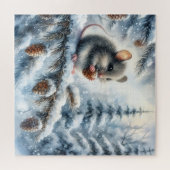 Wintermaus-Rätsel Puzzle (Horizontal)