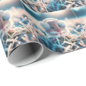 Wintermaus-Verschleißsteiger Geschenkpapier (Rolleneckpunkt)
