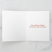 Wintermäuse Weihnachtsfeiertag Karte (Innenseite)