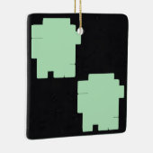 Winterminze 10 | MERRY CHRISTMAS | m3galleryStudio Keramikornament (Rechts)