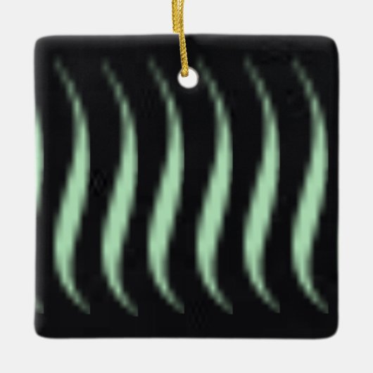 Winterminze 2 | MERRY CHRISTMAS | m3galleryStudio Keramikornament (Vorderseite)