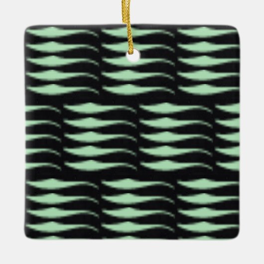 Winterminze 3 | MERRY CHRISTMAS | m3galleryStudio Keramikornament (Vorderseite)