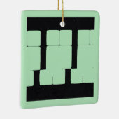 Winterminze 7 | MERRY CHRISTMAS | m3galleryStudio Keramikornament (Rechts)