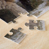 Wintermittag für Schafe Puzzle (Seite)