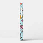 Wintermode-Doodle-Skizzenmuster Case-Mate iPhone Hülle (Rückseite / Links)