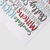 Wintermomente Seidenpapier (Ausschnitt)