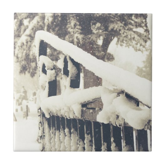 Wintermonatstor Fliese (Vorderseite)