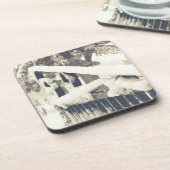 Wintermonatstor Getränkeuntersetzer (Linke Seite)