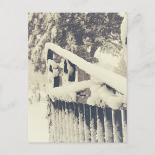 Wintermonatstor Postkarte