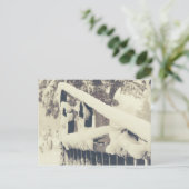 Wintermonatstor Postkarte (Stehend Vorderseite)