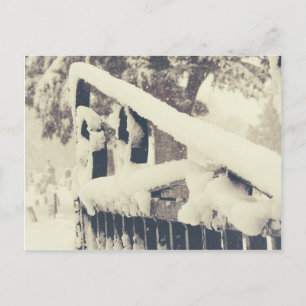 Wintermonatstor Postkarte