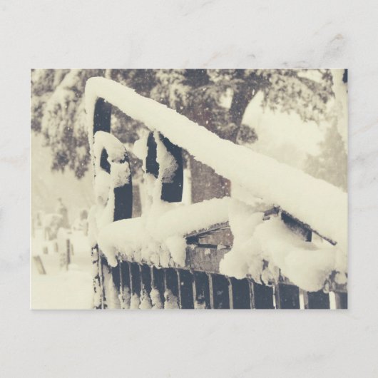 Wintermonatstor Postkarte (Vorderseite)