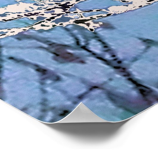 Wintermond Poster (Ecke)