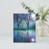 Wintermond, Postkarte (Stehend Vorderseite)