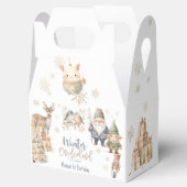 Wintermondländer Glitzer wunderbarer Geburtstag Geschenkschachtel (Geöffnet)