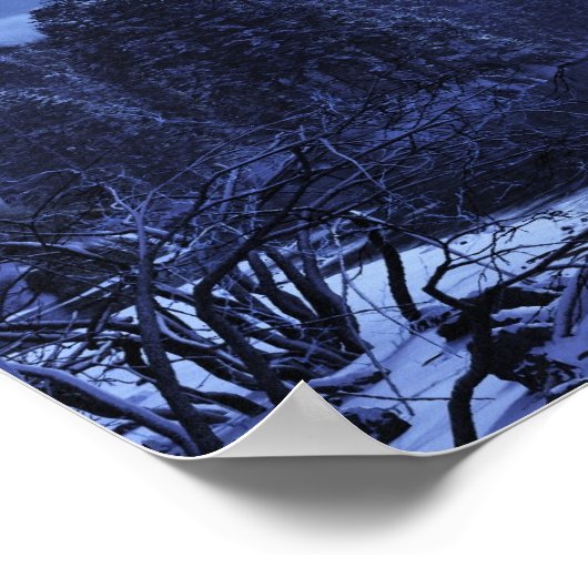 Wintermoon Poster (Ecke)