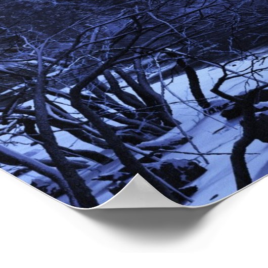 Wintermoon Poster (Ecke)