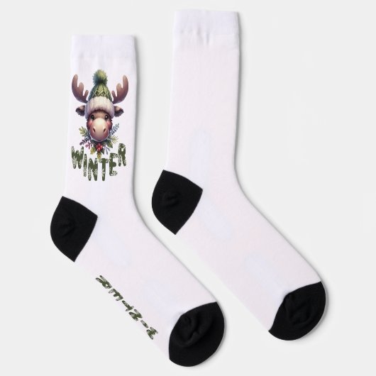 Wintermoose Socken (Rechts)