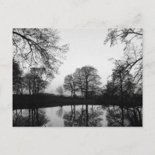 Wintermorgen: Cheshire Postkarte