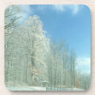 Wintermorgen Getränkeuntersetzer