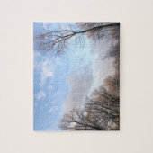 Wintermorgen I Puzzle (Vertikal)