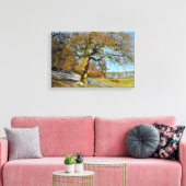 Wintermorgen Leinwanddruck (Insitu (Wohnzimmer))