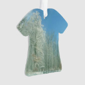 Wintermorgen Ornament (Vorderseite)