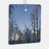 Wintermorgendlicht I Keramikornament (Rechts)