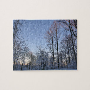 Wintermorgendlicht I Puzzle