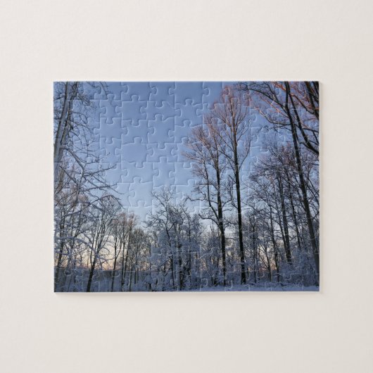 Wintermorgendlicht I Puzzle (Horizontal)