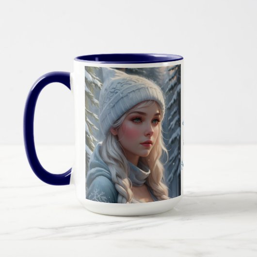 Wintermorgens Tasse (Links)