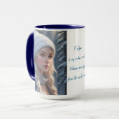 Wintermorgens Tasse (Vorderseite Links)