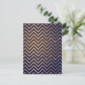 Wintermuster 11 postkarte (Stehend Vorderseite)