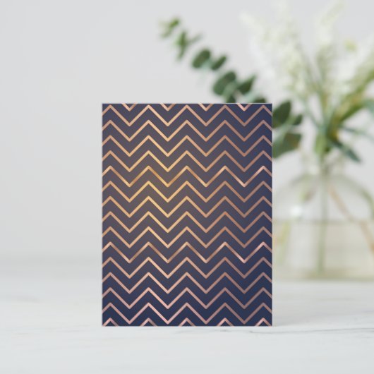 Wintermuster 11 postkarte (Stehend Vorderseite)