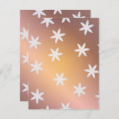 Wintermuster 13 mitteilungskarte (Vorne/Hinten)