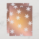 Wintermuster 13 postkarte (Vorne/Hinten)