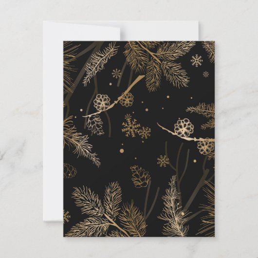 Wintermuster 3 mitteilungskarte (Vorderseite)