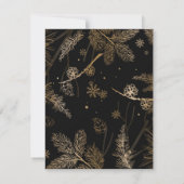 Wintermuster 3 mitteilungskarte (Rückseite)