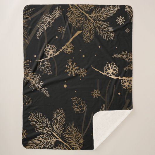 Wintermuster 3 sherpadecke (Vorderseite)