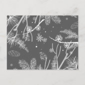 Wintermuster 4 postkarte (Rückseite)