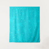 Wintermuster 5 wandteppich (Vorderseite)