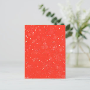 Wintermuster 7 postkarte