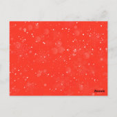 Wintermuster 7 postkarte (Rückseite)
