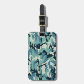 Wintermuster der Camouflage Gepäckanhänger (Vorderseite vertikal)